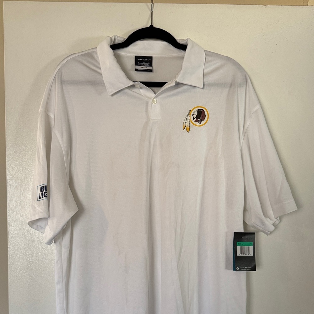 Redskins Budlight polo